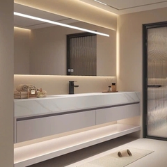TC52K - Tủ bàn đá 2 tầng, nhựa PVC chịu nước, mặt đá nhân tạo chống xước, hàng đặt theo yêu cầu, kích thước và màu sắc tùy chỉnh. LH để được giá tốt: 0975.296.975