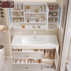 TC55K - Tủ chậu nhựa PVC chịu nước, hàng đặt theo yêu cầu, kích thước và màu sắc tùy chỉnh. LH để được giá tốt: 0975.296.975
