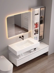 TC79K - Tủ bàn đá, nhựa PVC chịu nước, mặt đá nhân tạo chống xước, hàng đặt theo yêu cầu, kích thước và màu sắc tùy chỉnh. LH để được giá tốt: 0975.296.975
