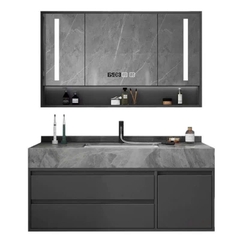 TC85K - Tủ chậu nhựa PVC chịu nước, mặt chậu đá nhân tạo, hàng đặt theo yêu cầu, kích thước và màu sắc tùy chỉnh. LH để được giá tốt: 0975.296.975