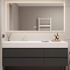 TC86K - Tủ chậu nhựa PVC chịu nước, mặt chậu đá nhân tạo, hàng đặt theo yêu cầu, kích thước và màu sắc tùy chỉnh. LH để được giá tốt: 0975.296.975