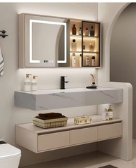TC91K - Tủ bàn đá, nhựa PVC chịu nước, mặt chậu đá nhân tạo, hàng đặt theo yêu cầu, kích thước và màu sắc tùy chỉnh. LH để được giá tốt: 0975.296.975