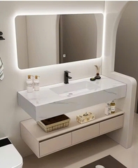 TC91K - Tủ bàn đá, nhựa PVC chịu nước, mặt chậu đá nhân tạo, hàng đặt theo yêu cầu, kích thước và màu sắc tùy chỉnh. LH để được giá tốt: 0975.296.975