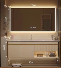 TC103K - Tủ chậu nhựa PVC chịu nước, hàng đặt theo yêu cầu, kích thước và màu sắc tùy chỉnh. LH để được giá tốt: 0975.296.975