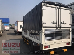 Đuôi xe tải Isuzu 1.4 tấn và 2.4 tấn thùng mui bạt
