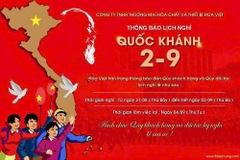Thông Báo Lịch Nghỉ Lễ Ngày Quốc Khánh 2/9/2024