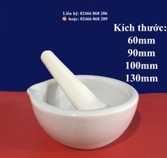 Cối chày sứ 6cm