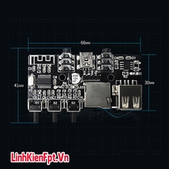 Mạch thu Bluetooth giải mã âm thanh 5V