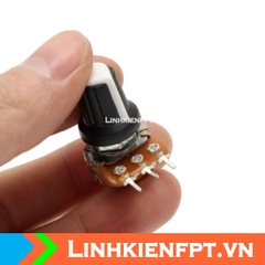 Triết áp điều chỉnh âm lượng 10K OHM (Bao gồm cả núm vặn)