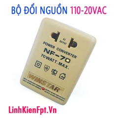 Adapter đổi nguồn NF-70 110 220VAC