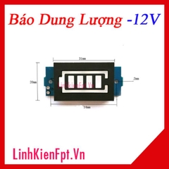Đồng hồ hiển thị dung lượng pin , acquy 12V