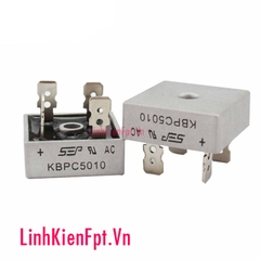 Diode cầu vỏ nhôm 50A KBPC5010
