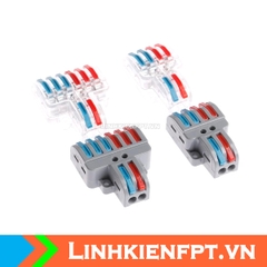 Cút Nối Dây Điện 2 Đầu Ra 4 Đầu - 32A 250V/600V