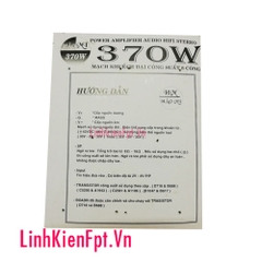 Bo Công Suất 8 Sò 370W