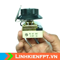 RELAY NHIỆT ĐIỀU CHỈNH NHIỆT ĐỘ 50-300 ĐỘ 16A 250V