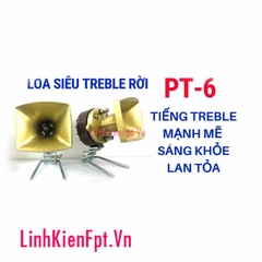 Bộ 2 loa treble kèn BX PT-6 (Tặng kèm 2 tụ)