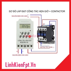 Công tắc hẹn giờ KG316T-II