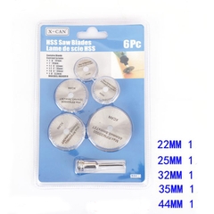Bộ Lưỡi Cưa 6 Món bằng Thép