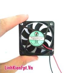 Quạt tản nhiệt 12v 6x6cm Loại Khỏe Mỏng