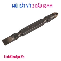 Mũi bắt vít 2 đầu 65mm