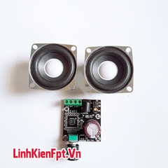 Khuếch Đại Âm Thanh PAM8610 +2 loa 10W Chế Loa Nghe Nhạc