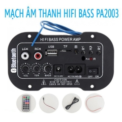 Âm Ly Bluetooth TDA PA2003A HiFi Bass  80W , Khuếch Đại Âm Thanh