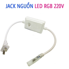 Jack nguồn Led RGB 220V