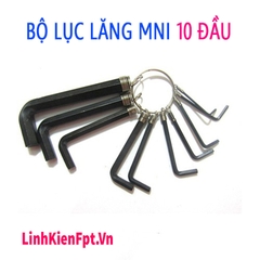 Bộ lục lăng tháo ốc 10 đầu