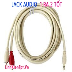 Dây kết nối audio 1 ra 2 dài 3m