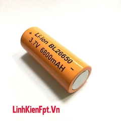 Pin Lithium 3.7V 26650 Dung Lượng Cao 6800mAh