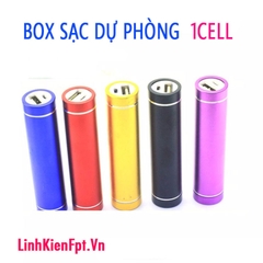 Box sạc pin dự phòng 1 Cell Chưa Pin