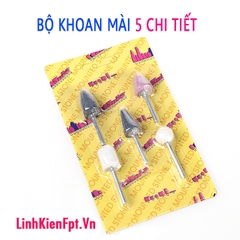 Bộ phụ kiện máy mài 3mm 5chi tiết