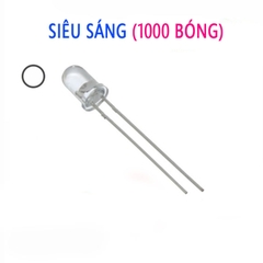 Led siêu sáng  3mm gói 1000 bóng