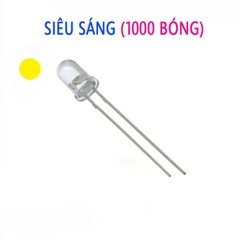 Led siêu sáng  3mm gói 1000 bóng