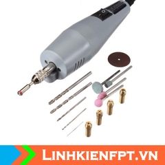Máy khoan mini 12V Kèm Nguồn