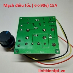 Module Điều Khiển Tốc Độ Động Cơ PWM 6-90V 15A