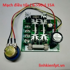 Module Điều Khiển Tốc Độ Động Cơ PWM 6-90V 15A