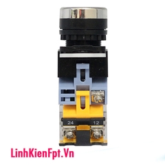 Nút nhấn nhả,nút nhấn đề có  đèn - 3 Đèn