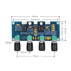 Mạch điều chỉnh âm sắc XH-A901 NE5532P