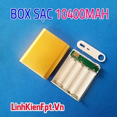 Box Sạc Dự Phòng Nhôm 4Cell 10400mAh