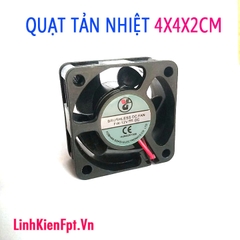 Quạt tản nhiệt 12v 4x4x2cm Loại Khỏe