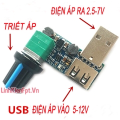 Điều Tốc USB , Điều Chỉnh Điện Áp USB 5V