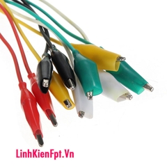 Dây kẹp cá sấu 2 đầu Combo 10 dây