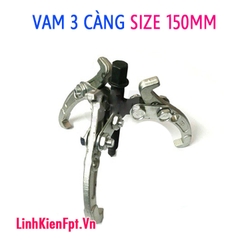 Vam cảo 3 càng Vam tháo vòng bi bánh răng 6 inch