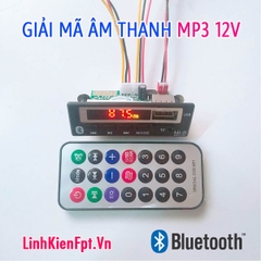 Mạch Giải Mã  Bluetooth Hồng Ngoại 12V LCD