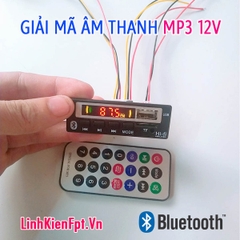 Mạch Giải Mã  Bluetooth Hồng Ngoại 12V LCD