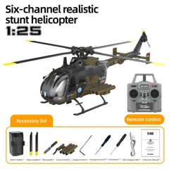 RCERA C180 Brushless BO105 Auto Stabilized RC Helicopter - Camouflage