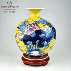 Bình hút lộc vàng đại cát 