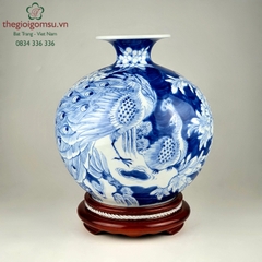 Bình Hút Tài Lộc lục bảo Họa Tiết 