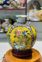 Bình hút Tài Lộc vẽ 